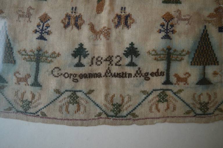 Sampler Georgeanna Austin Aged 11 - Unknown