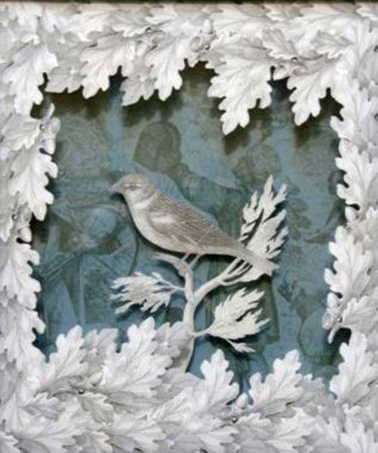 Birds in Foliage Collage - A Pair - Studio Puck