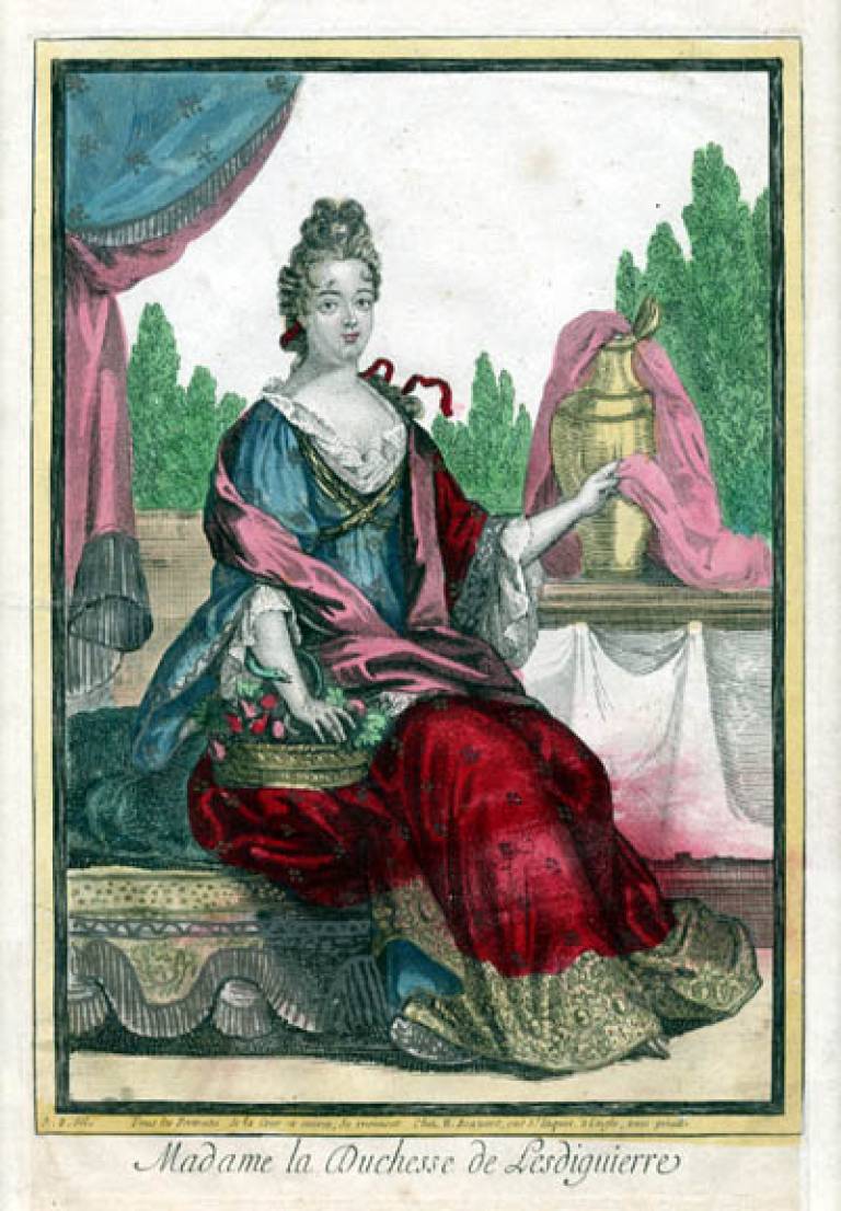 French Society - Coloured Engravings - Unknown