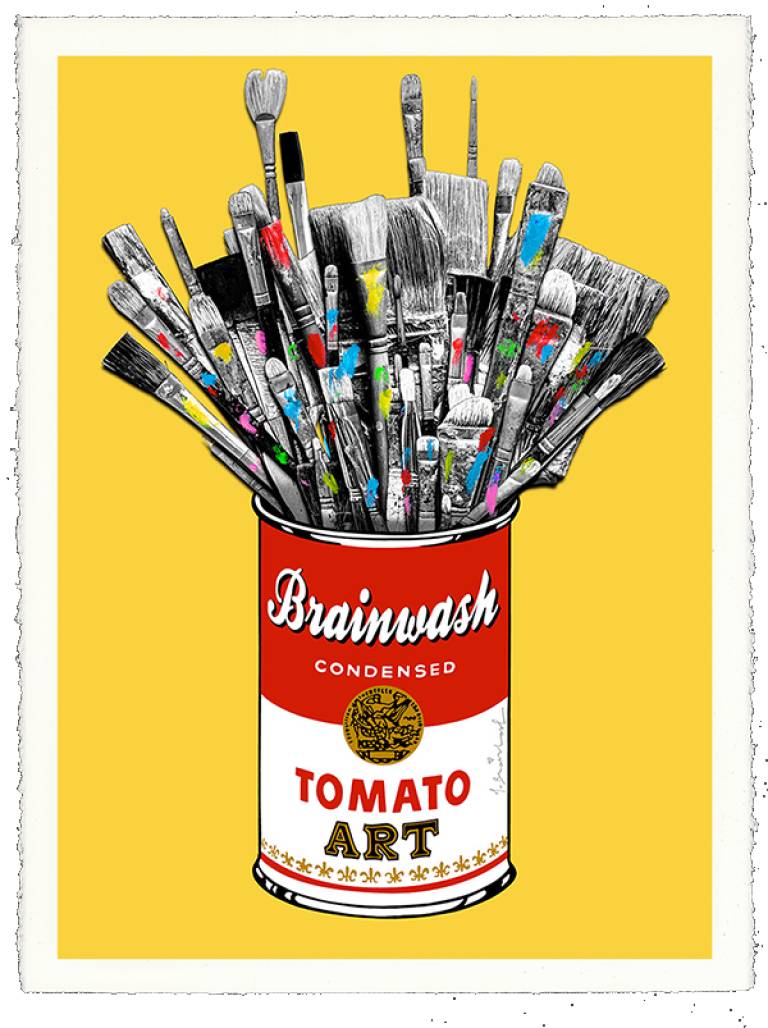 Brainwash Condensed Tomato Art - Set of 6 Original Prints - Mr Brainwash