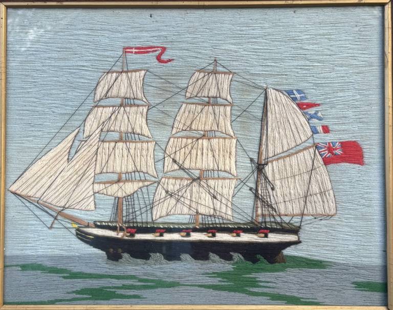 Three Masted Frigate - Colin Millington