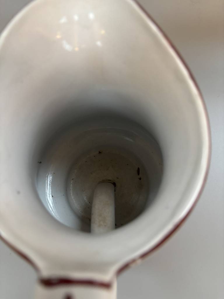 Elsmore and Forster Jug with Two Harlequins & Animal Motif - Elsmore and Forster