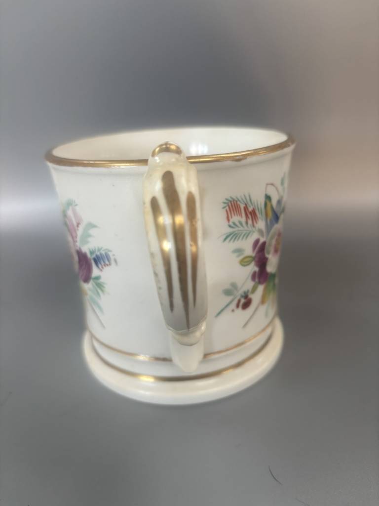 Lovely Staffordshire Mug with inscription "When this you see......." - Unknown Artist