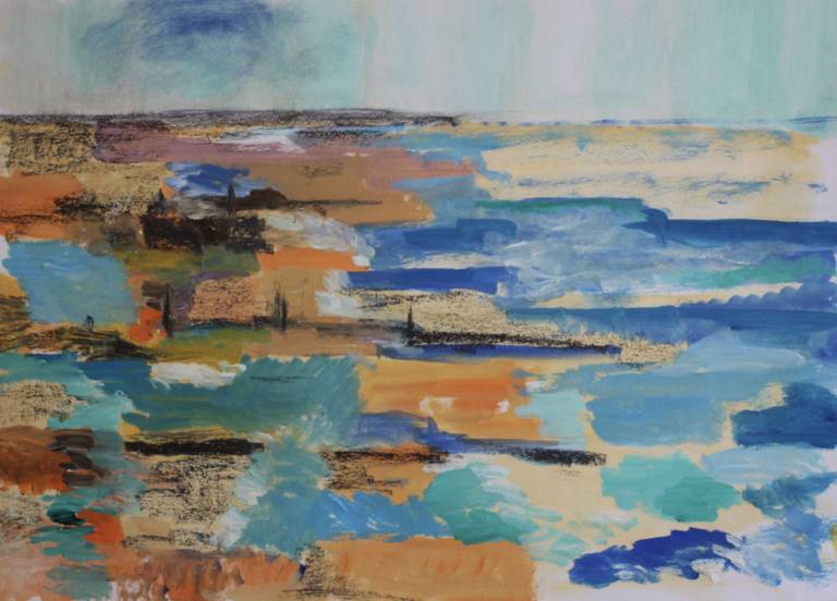 IOW.  Breakwaters, towards Fishbourne 2 - Max Aiken