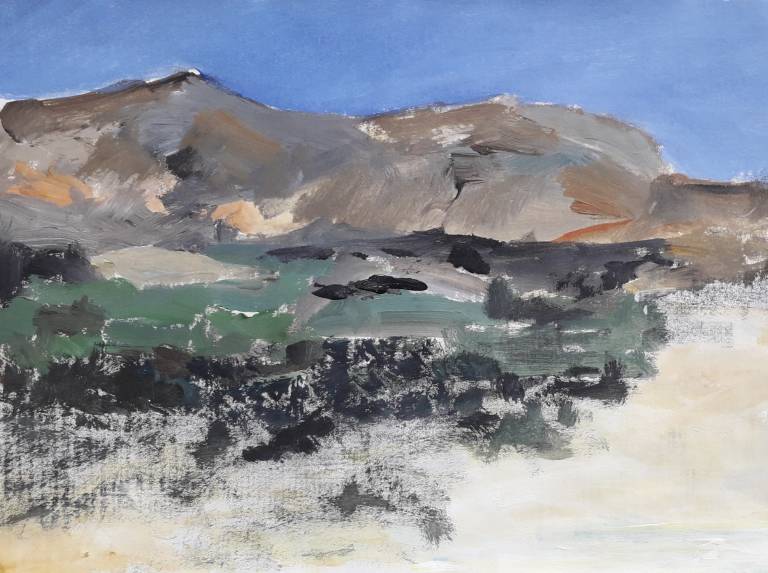 Lanzarote.   laval landscape     sketch   store - Max Aiken