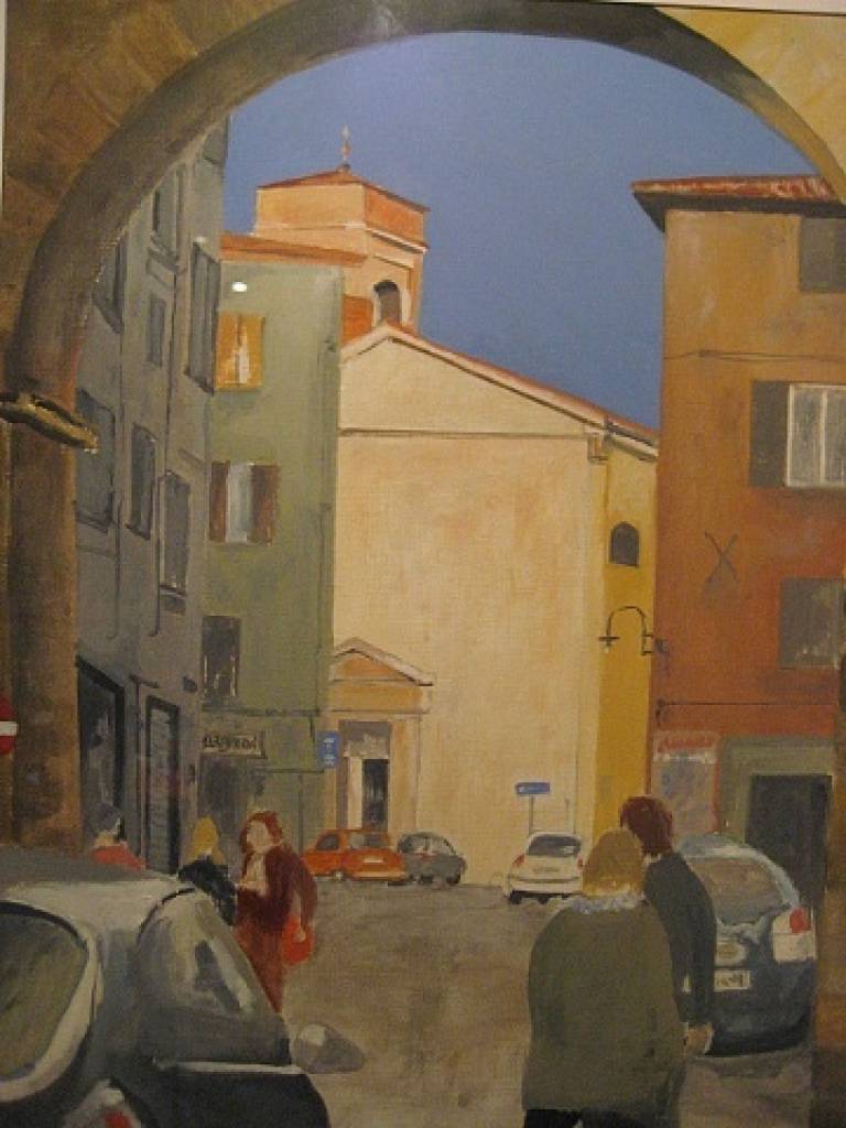 Italy.  Lucca church 1 - Max Aiken