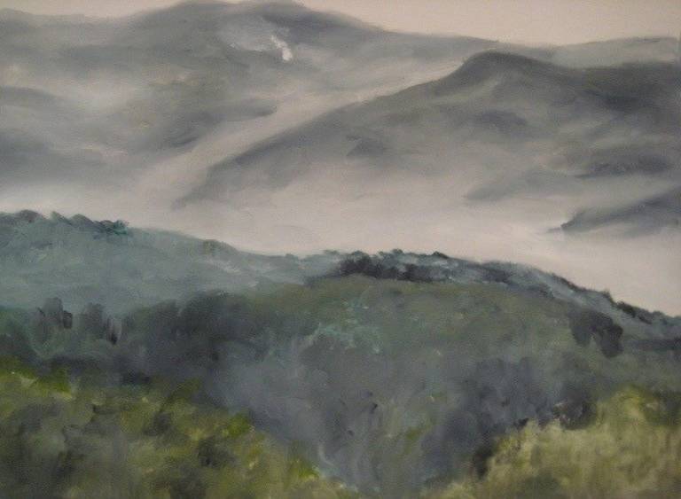 Italy.  Hills north of Lucca - Max Aiken