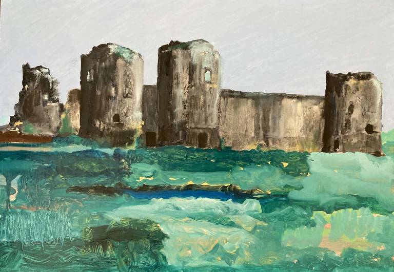 Skenfrith Castle 8 - Max Aiken