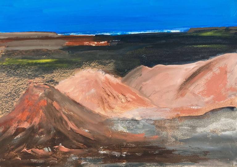 Lanzarote  No1   landscape to the sea                store - Max Aiken