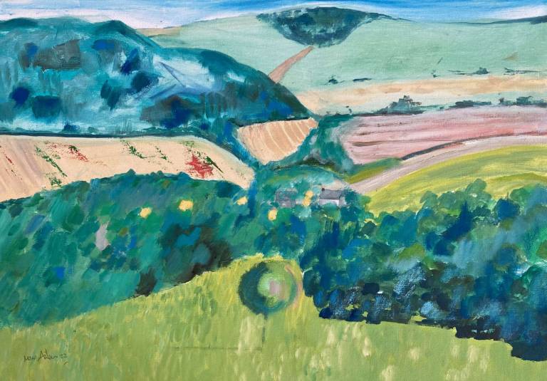 Shoscombe landscape 1 - Max Aiken