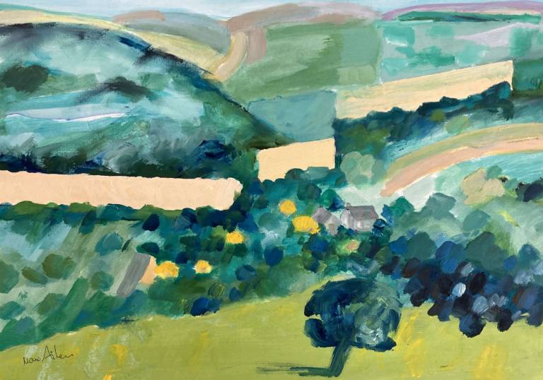 Shoscombe Landscape 3 - Max Aiken