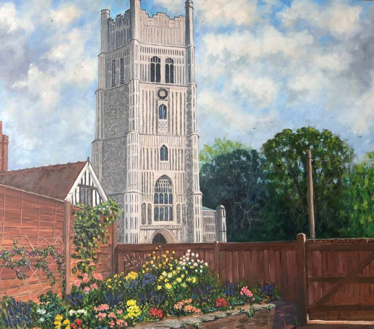 Eye Church from my garden - Peter Barter