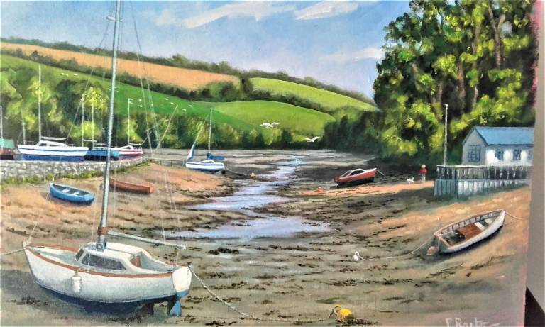 St Just in Roseland creek - Peter Barter