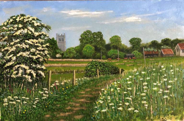 Eye Church from Park Lane - Peter Barter