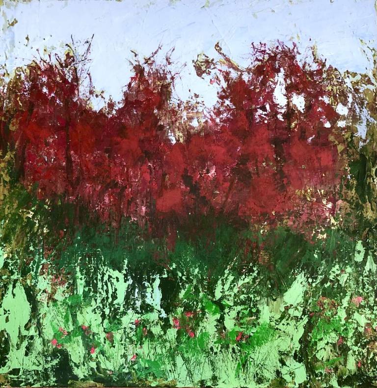 Fire bushes and foliage - Helena Butler