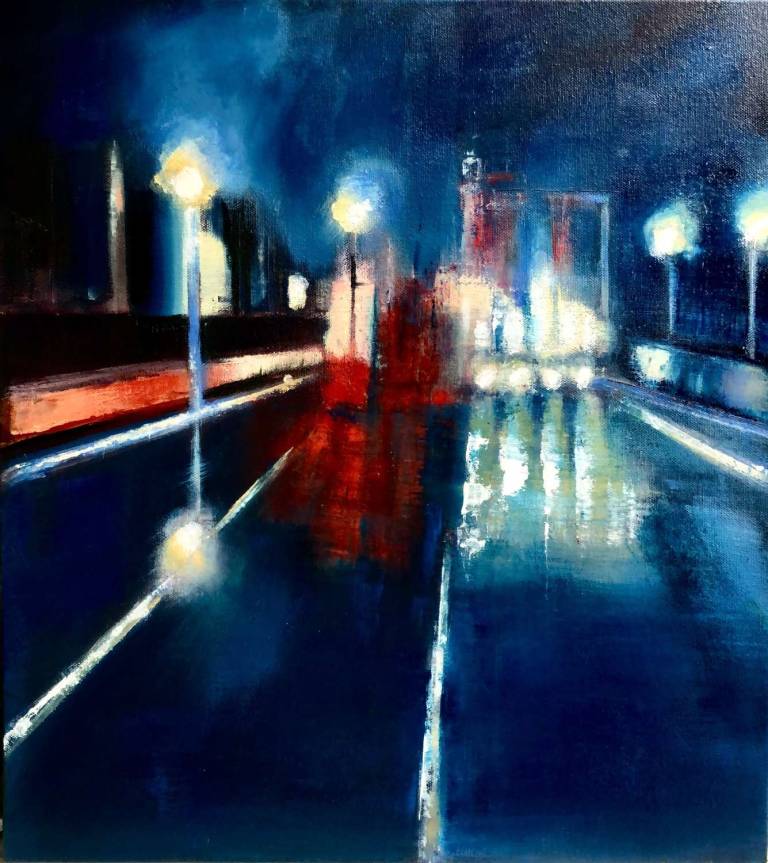 Night Driving, Great West Road - Helena Butler
