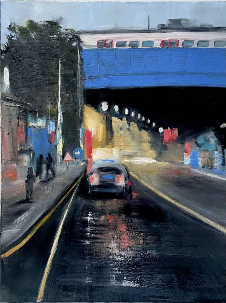 Railway Bridge, Clapham Junction ( Framed ) - Helena Butler