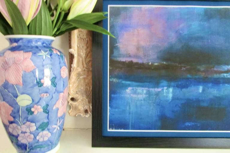 Sundown At Sea, Framed Giclee Print - Helena Butler