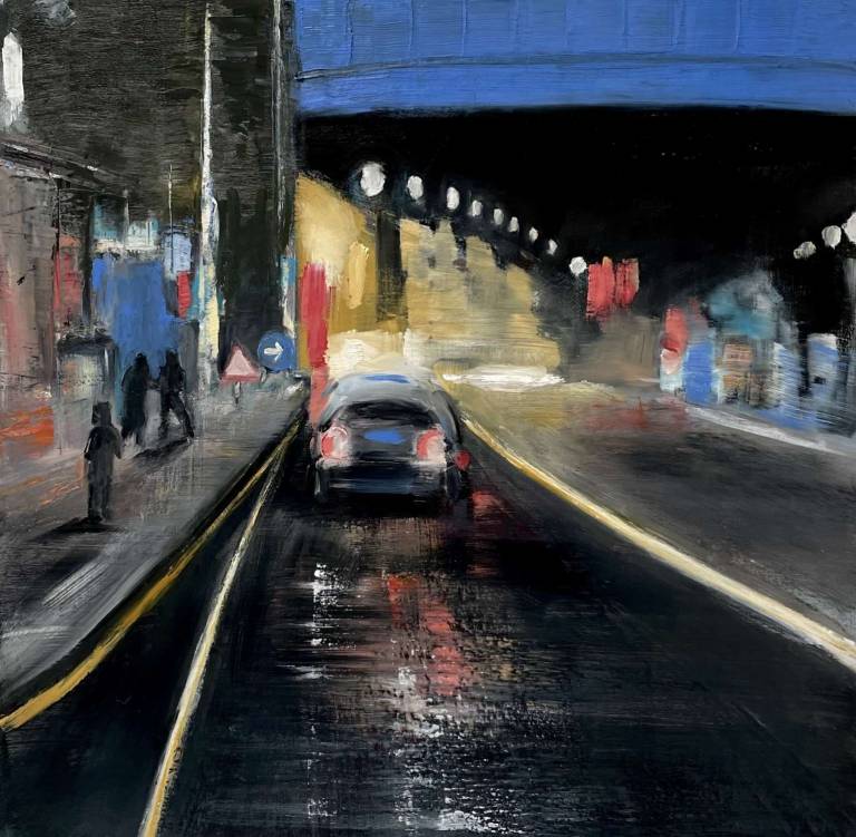 Railway Bridge, Clapham Junction ( Framed ) - Helena Butler