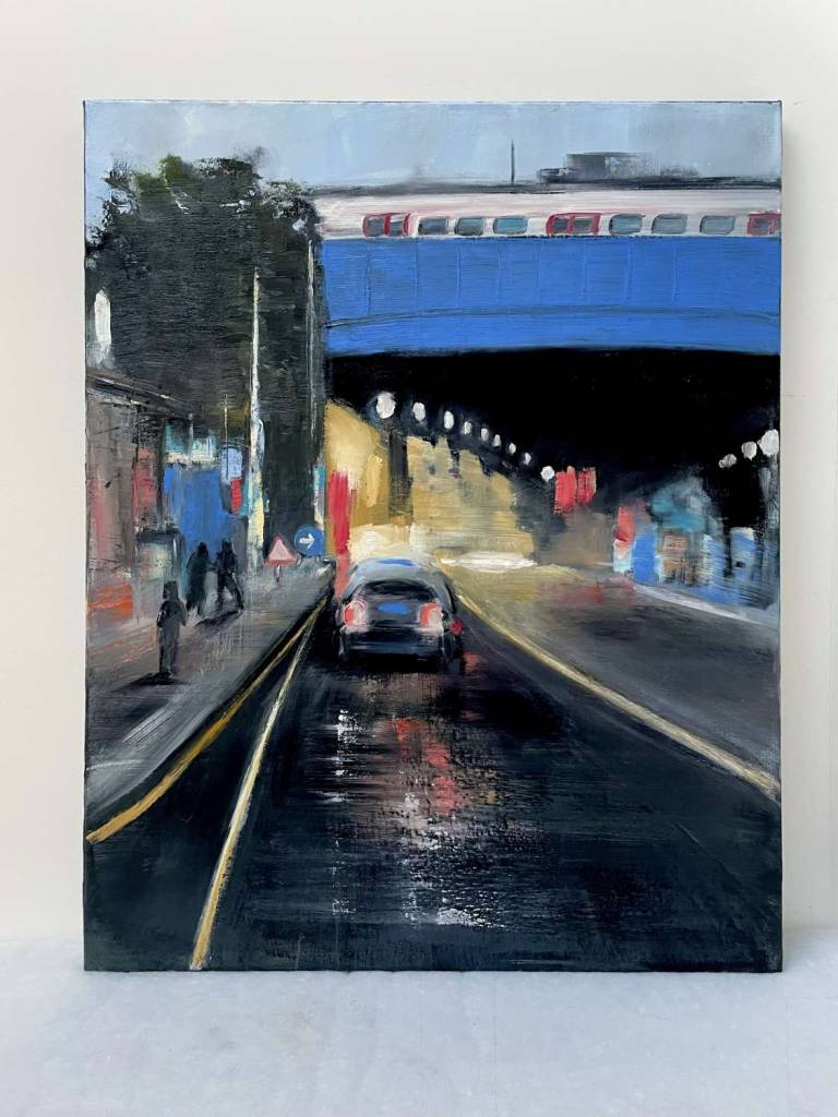 Railway Bridge, Clapham Junction ( Framed ) - Helena Butler