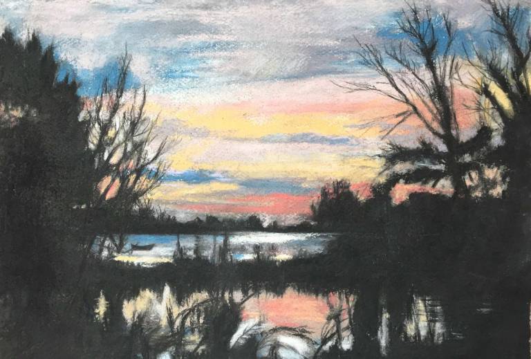 River Sunset - Sally Mole