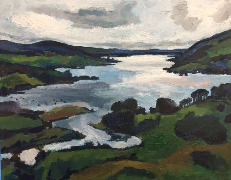 Lakes, Looking down on Windermere - Sally Mole