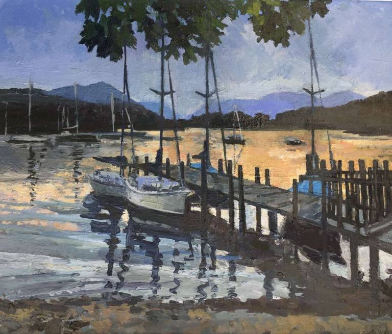 Windermere Evening Light - Sally Mole