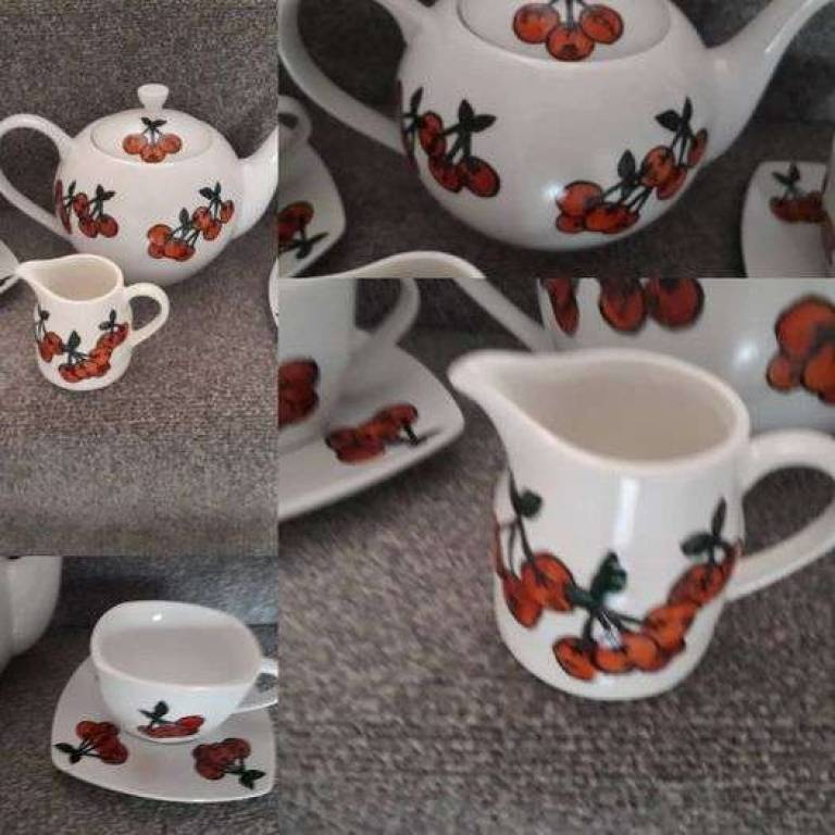 Cherries Teaset - Polly Farrell