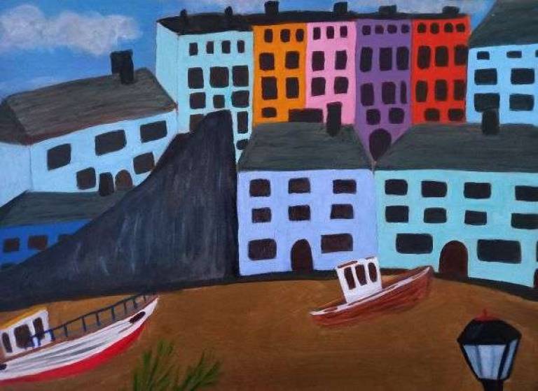 Low Tide at Tobermory - Polly Farrell