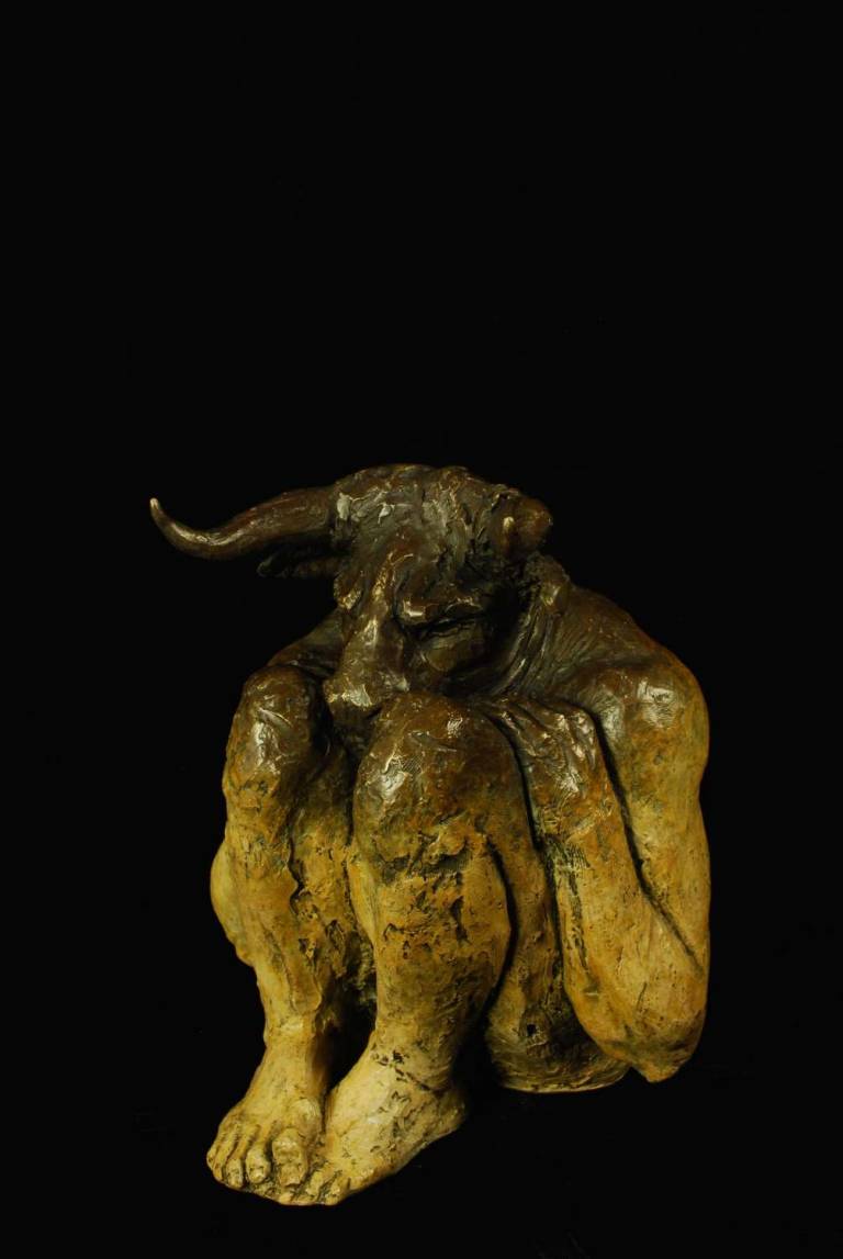 Crouching Minotaur - Eve Shepherd