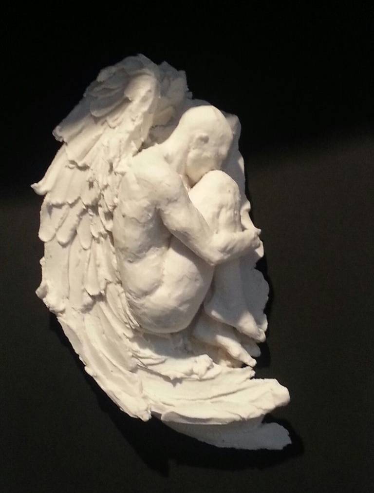 White Angel (3/7) (Ceramic, Available in bronze) - Eve Shepherd