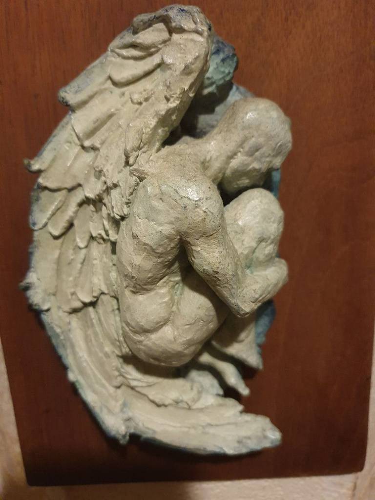 White Angel (3/7) (Ceramic, Available in bronze) - Eve Shepherd