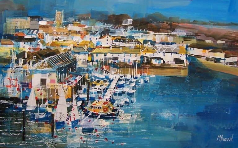 Custom House Quay, Salcombe - Mike Bernard RI