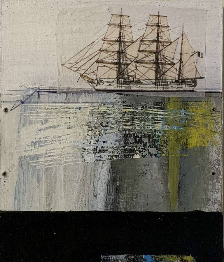 Barque at Ushant - Russell Frampton