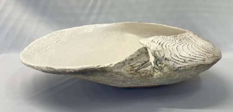 Crackled Shell Form - Adela Powell