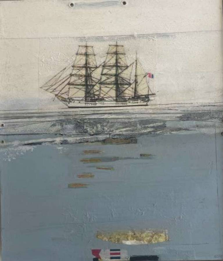 Barque at Ushant - Russell Frampton