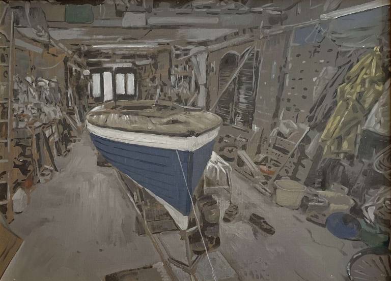 Island Street Boatyard Salcombe Yawl - Greg Ramsden ARSMA