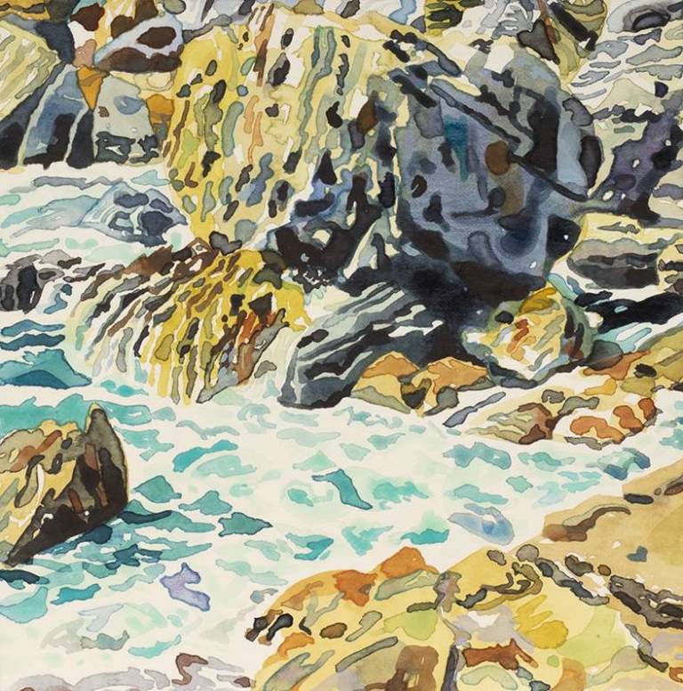 Abigail McDougall - Rocks and Splashers Punta Bianca