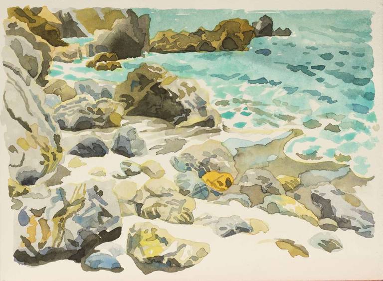 Abigail McDougall - The Rocks At Punta Corvo