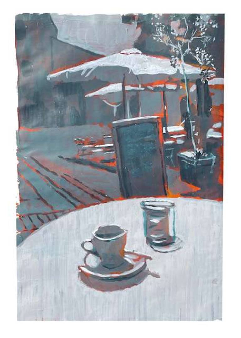 Greg Ramsden ARSMA - The Cafe at Montemarcello