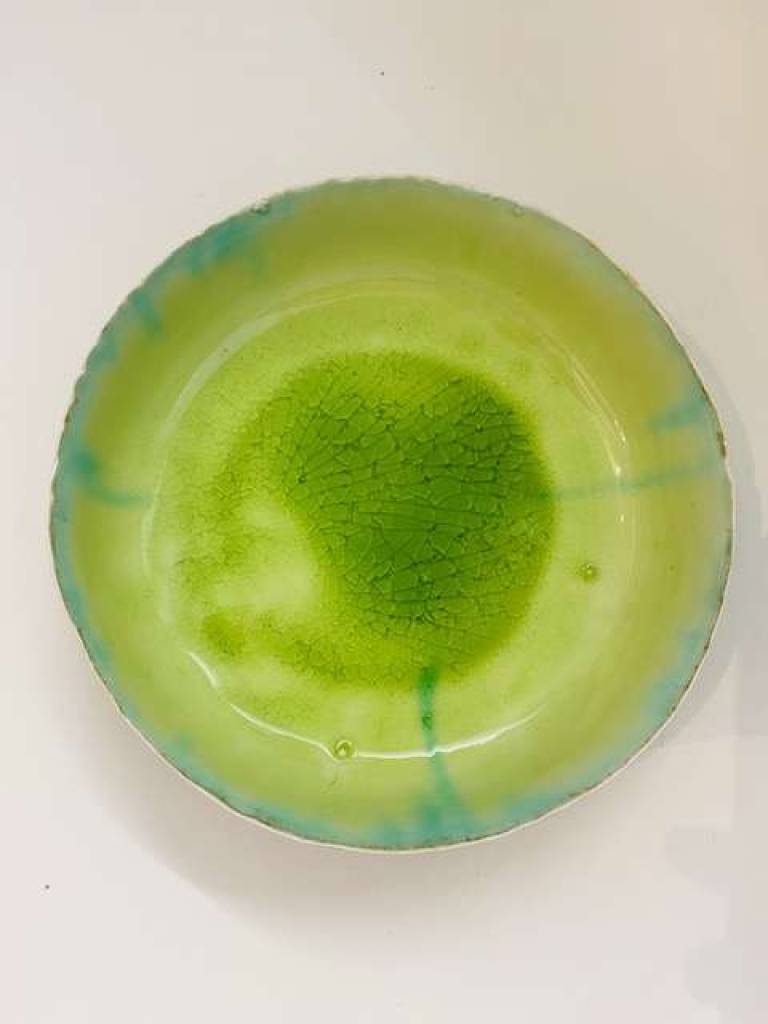 Large Flat Tea Bowl - Hilary La Force