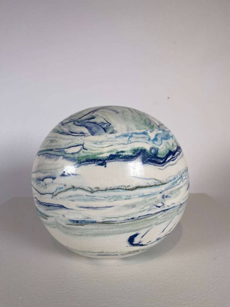 Bridget Macklin - Large Moon Jar Coloured