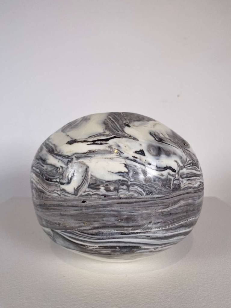 Bridget Macklin - Faceted Moon Jar