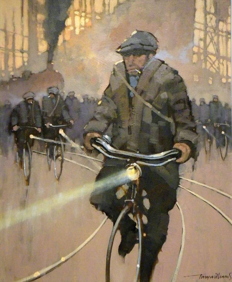 Tony Williams RSMA - Ghosts Off to the Pub