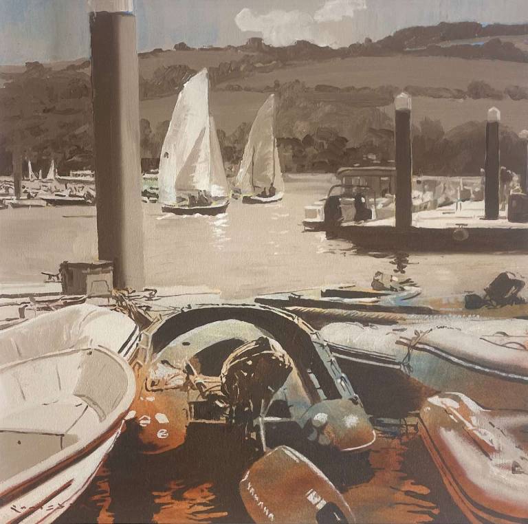 Heading Out to Race - Greg Ramsden ARSMA