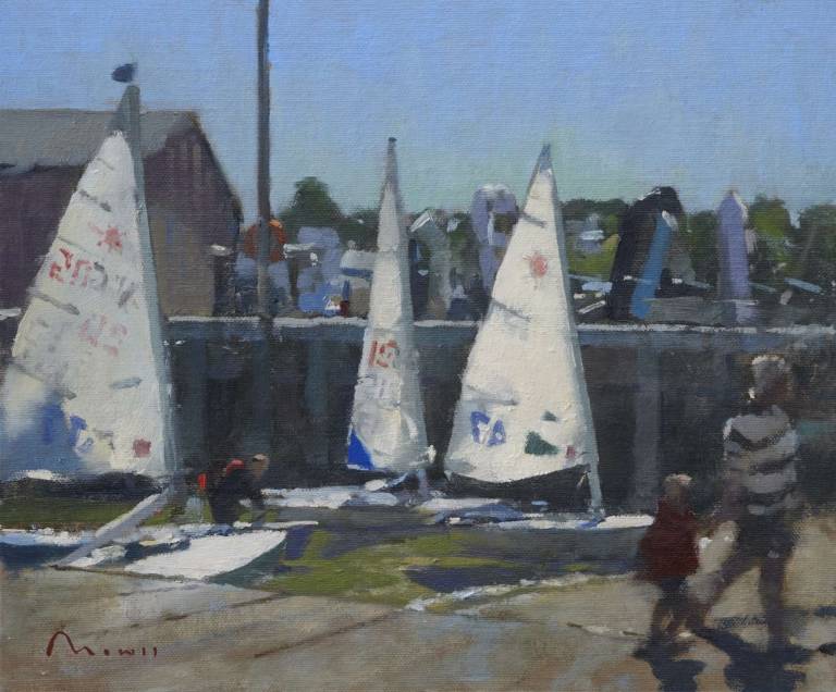 Ben Mowll ROI PPRSMA - Lasers, on the slipway