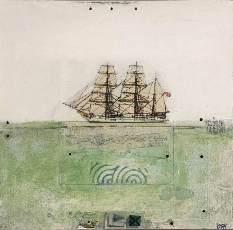 Nantaise barque off Morbihan - Russell Frampton
