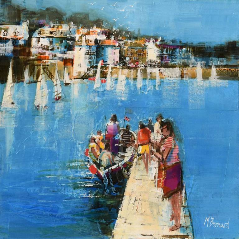 Salcombe Ferry Boat Jetty - Mike Bernard RI