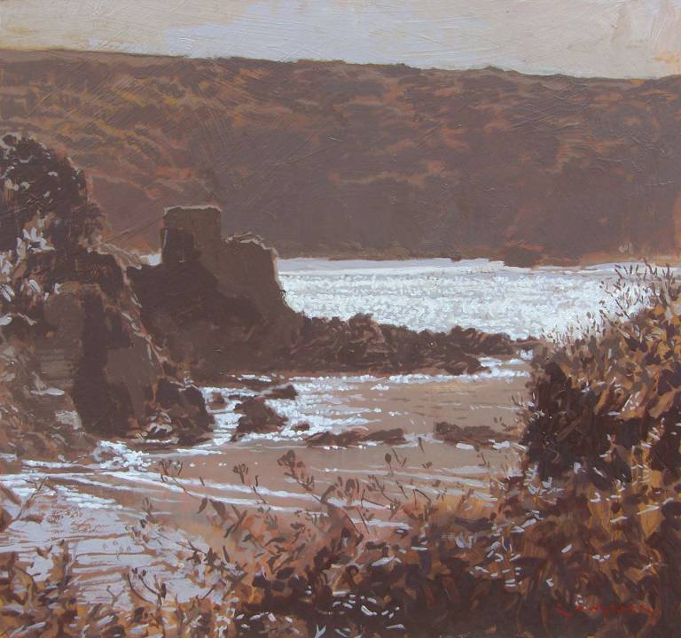 Castle in the Morning Light - Greg Ramsden ARSMA