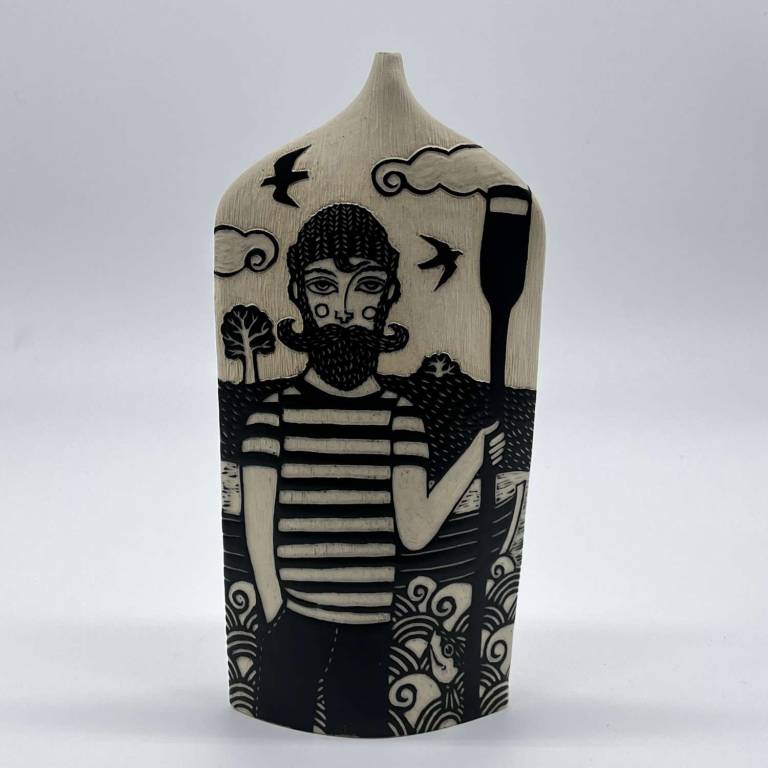 Russell Martin - Rower and Black Bird